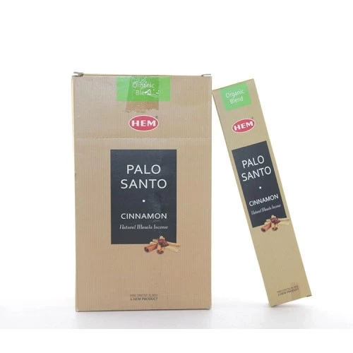Hem Organic Blend Series Palo Santo Cinnamon Masala Aromalı Çubuk Tütsü ürün görseli 1