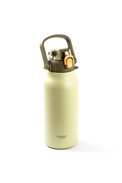 TNT-8695835407258-BOMB OKD-70501800Y-OKADI UZUN ASKILI YEŞİL PASLANMAZ ÇELİK PİPETLİ TERMOS 1.8L ürün görseli 1