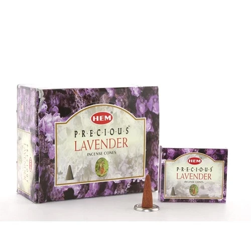 Precious Lavender Aromalı Konik Tütsü ürün görseli 1