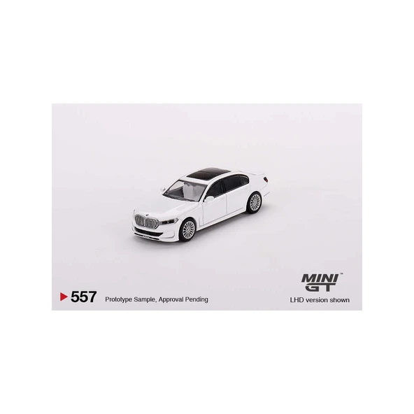 Mini GT 1:64 BMW Alpina B7 xDrive Alpine White ürün görseli 1