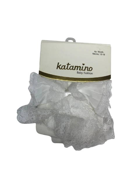 Katamino Malina Popo Aks. Kız Bebek Külotlu Çorap K31070 Asorti ürün görseli 1