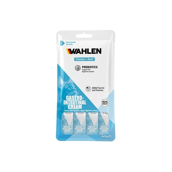Wahlen Gastrointestinal Sağlığı İçerikli Krema Kedi Ödülü 4x15 gr ürün görseli 1