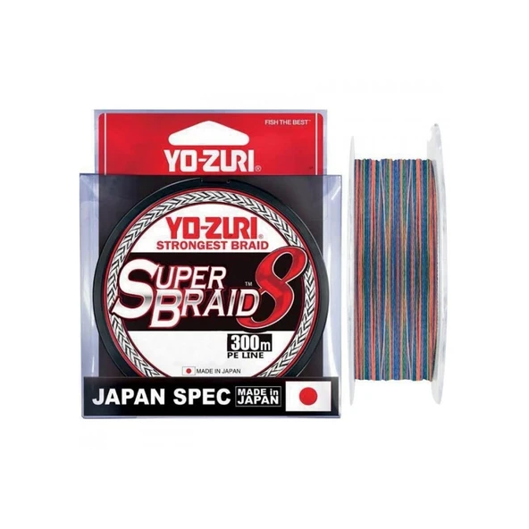 Yozuri Süper Braid 8X İp Misina ürün görseli 1