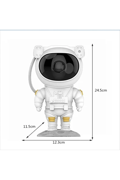 Astronot Galaksi Projeksiyon Lamba - Resim 5