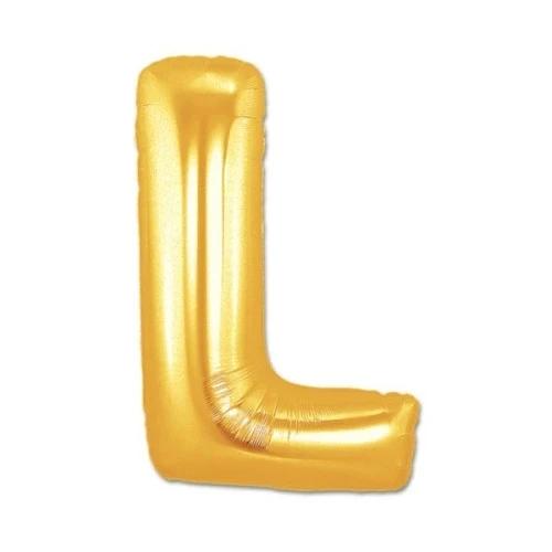 Altın Sarısı Folyo Harf Balon 1 Metre ürün görseli 1