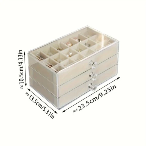 Üç Katlı Takı Organizeri - Resim 5