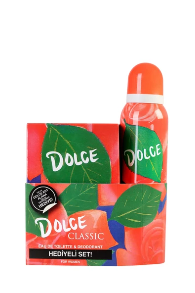 Dolce Classıc Bayan Parfüm Seti 100 Ml Parfüm 150 Ml Deodorant ürün görseli 1