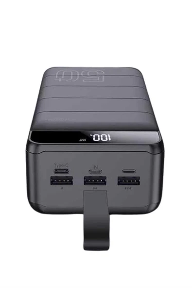 Powerbank Çoklu Şarj Girişi 50.000 Mah Taşınabilir Dijital Göstergeli ürün görseli 1