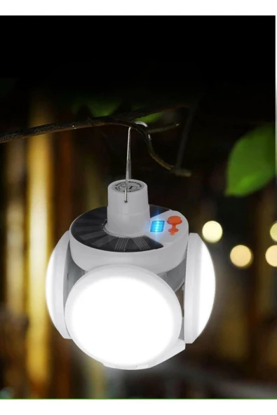 Solar 5 Kanatlı Kamp Lambası ürün görseli 1