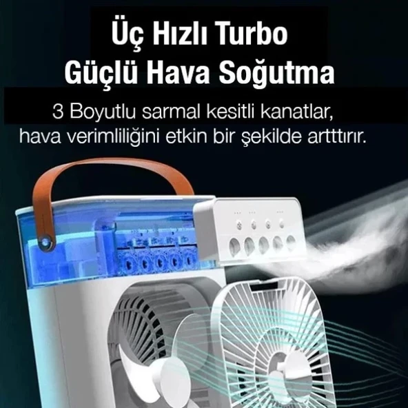 Su Hazneli Masa Vantilatörü - Resim 2