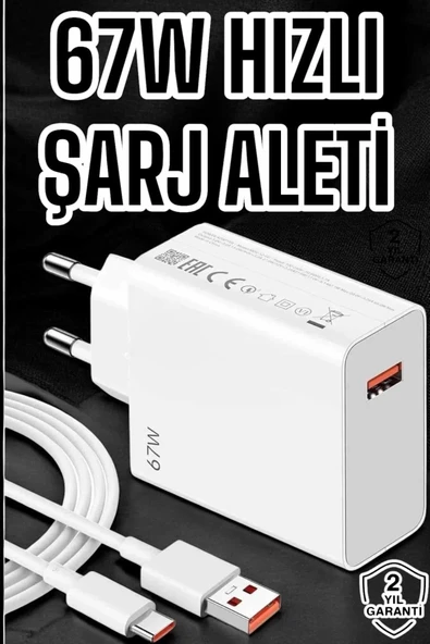 67W Şarj Aleti Turbo Hızlı Type-C Şarj ürün görseli 1