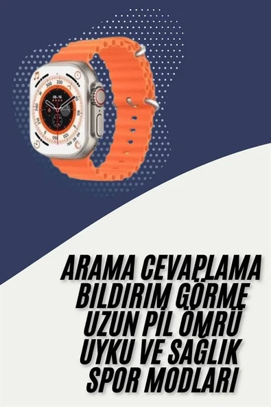 2025 Model Akıllı Saat Çift Kordon Ios Ve Android Arama Cevaplama Sesli Asistan ürün görseli 1