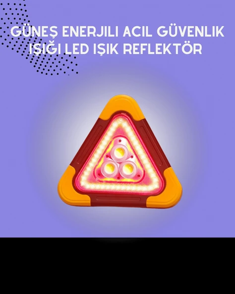 USB Şarjlı Çok Modlu Acil Durum Feneri ürün görseli 1