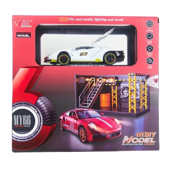 1/32 Lamborghibi LP770 - Resim 3