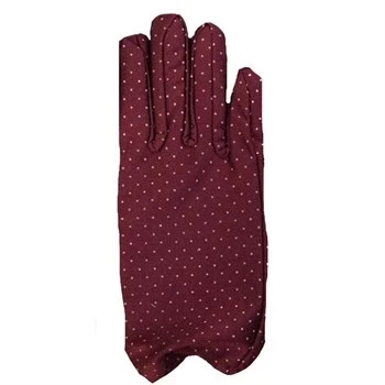 Bordo Renk Puanlı Çocuk Eldiveni ürün görseli 1