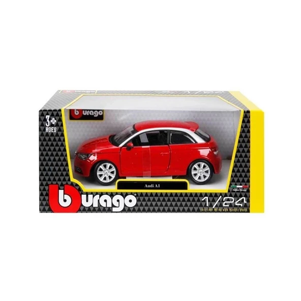 22127 Burago 1:24 Audi A1 Model Araba ürün görseli 1
