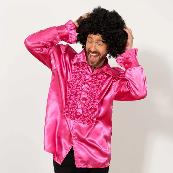 Siyah Renk Kıvırcık Afro Bonus Peruk ürün görseli 1