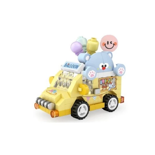 LZ-8639 LOZ BALON ARABASI 160 PARÇA BLOCK OYUNCAK-MİNİ POŞET ürün görseli 1