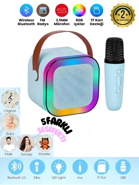 FP-K12 KARAOKE WİRELESS SPEAKER ürün görseli 1