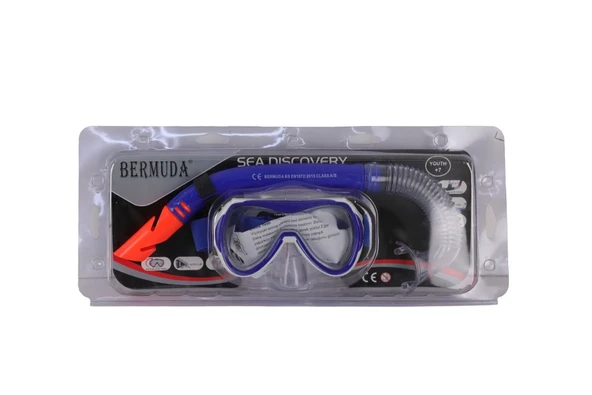 KZLD-AK303-180CS MASKE SNORKEL SET VAKUM (ICB12)-K36 ürün görseli 1