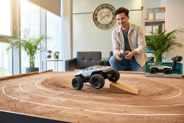 RQ3050 1:18 U/K TESLA PİKAP YÜKSEK HIZLI -ZRV ürün görseli 1