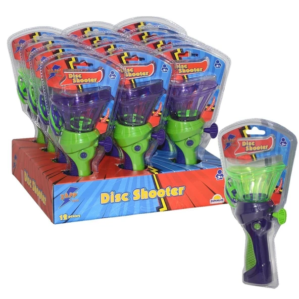 02135 Zapp Çek Fırlat Disk Shooter - Resim 2