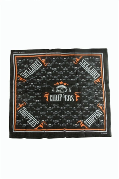 Kuru Kafa Desenli Bandana 50*50 ürün görseli 1