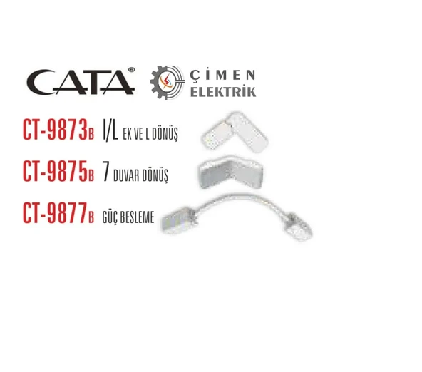 CATA CT 9873 Magnetıc Ray Ek Parçası Beyaz ürün görseli 1