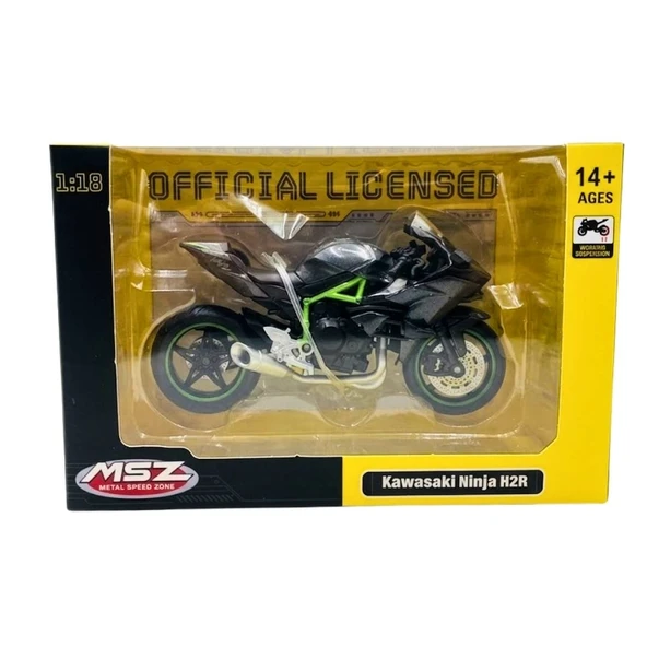 1/18 KAWASAKİ H2R Model Motosiklet ürün görseli 1