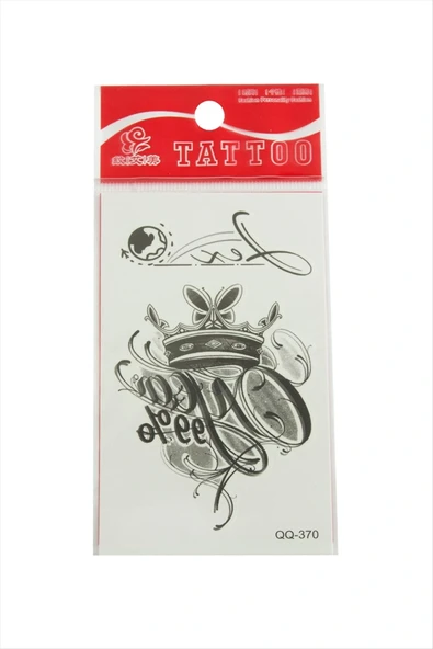 Çiçek Tattoo Dövme Sticker ürün görseli 1