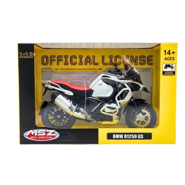 1/12 BMW R1250GS Model Motosiklet ürün görseli 1