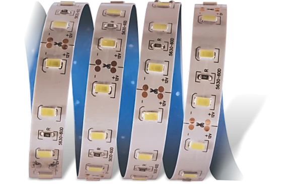 Eco Lounge 5 METRE CATA CT 4535 İç Mekan 12V 12 Çipli  Şerit Led 6400K Beyaz Işık ürün görseli 1