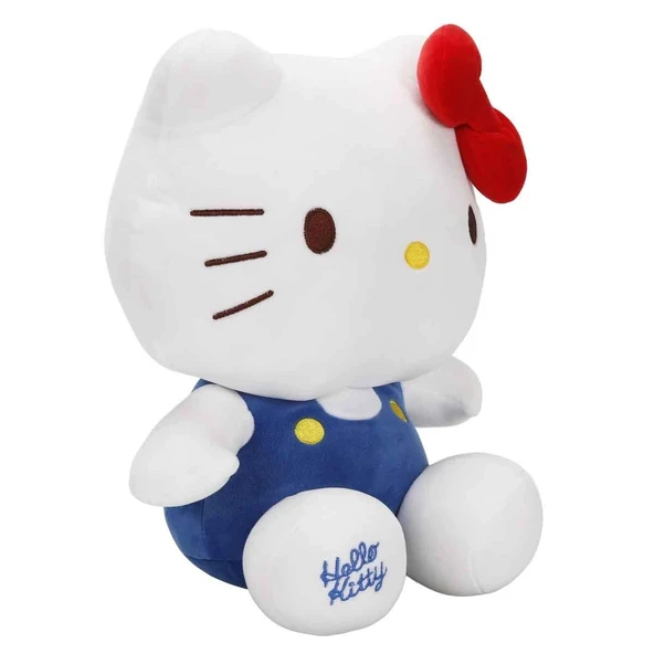 S00006116 PELUŞ H.KITTY S4 MAVİ TULUMLU 35CM-SUN ürün görseli 1