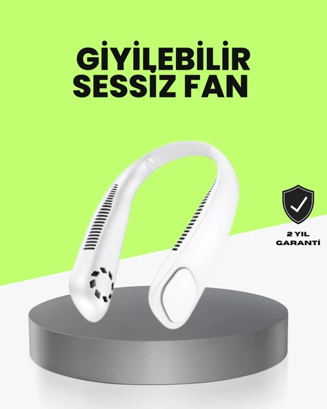 Bıçaksız Güvenli Tasarımlı Sessiz Boyun Fanı ürün görseli 1