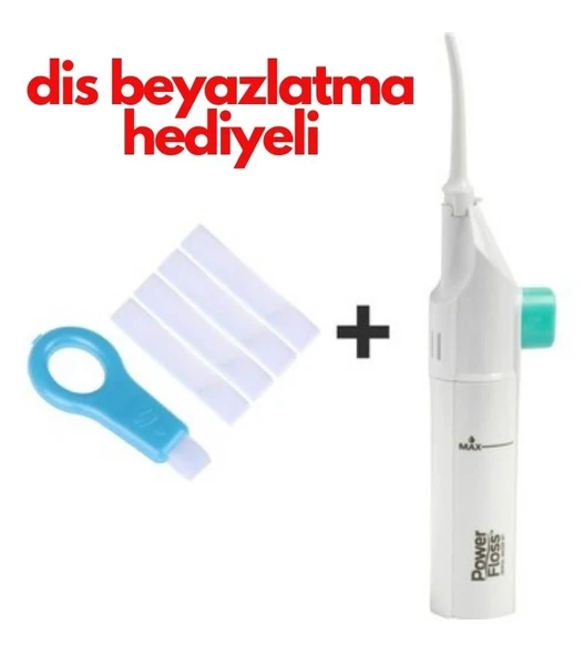 2'si 1 Arada Mekanik Diş ve Ağız Temizleme & Diş Beyazlatma Seti | Power Floss ürün görseli 1