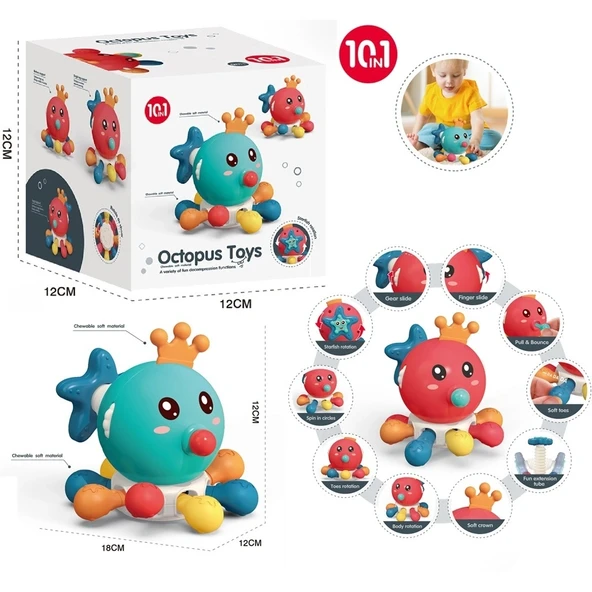 BIB6033 10 IN 1 DIS KASIYICILI AHTAPOT ürün görseli 1