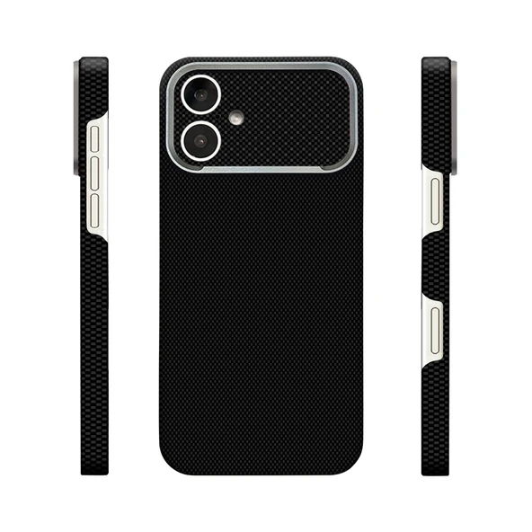 iPhone 17 Uyumlu  400D MagSafe Şarj Özellikli Kılıf Premium Paris Zerre Sert PC Kapak ürün görseli 1