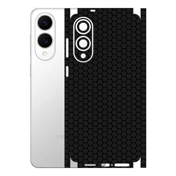 Samsung Galaxy S25 Edge ile Uyumlu Bumper Serisi Premium Kaplama 360  Siyah ürün görseli 1