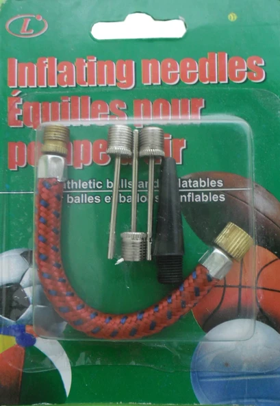 Ayak Pompası 5li Uç Set - Balon - Top Pompası Uç Seti ürün görseli 1