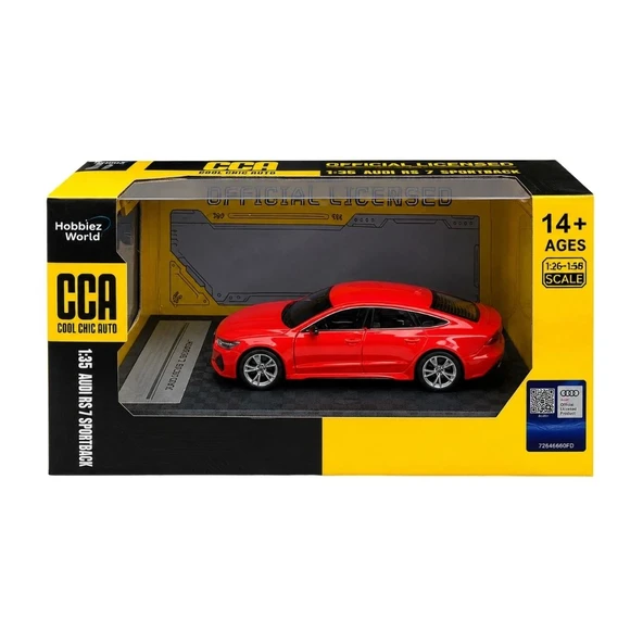 Cca 1/32 Audi RS 7 Sportback Model Araba ürün görseli 1