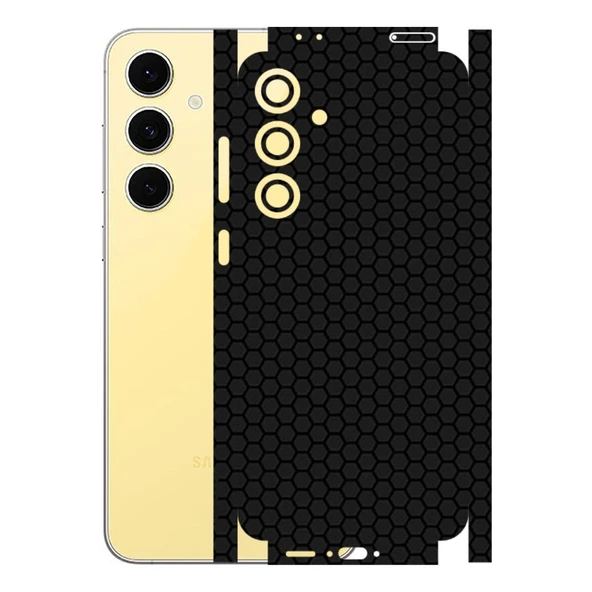 Samsung Galaxy S24 FE ile Uyumlu Bumper Serisi Premium Kaplama 360  Siyah ürün görseli 1