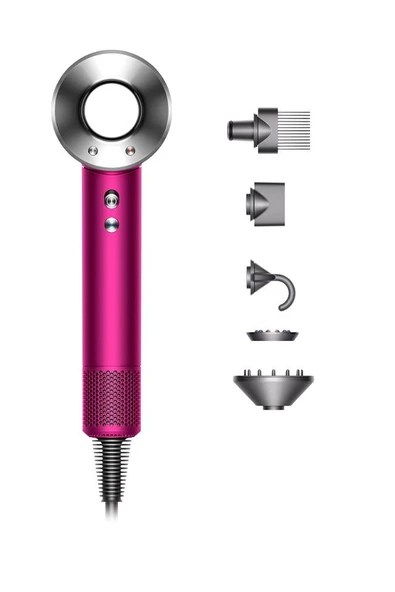 DYSON Supersonic Saç Kurutma Makinesi (Fuşya/Metalik Gri) İthalatcı Garantili ürün görseli 1