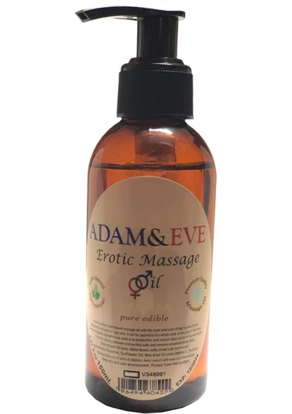 ADAM&EVE MASSAGE OIL VANİLYALI MASAJ YAĞI 150ML ürün görseli 1