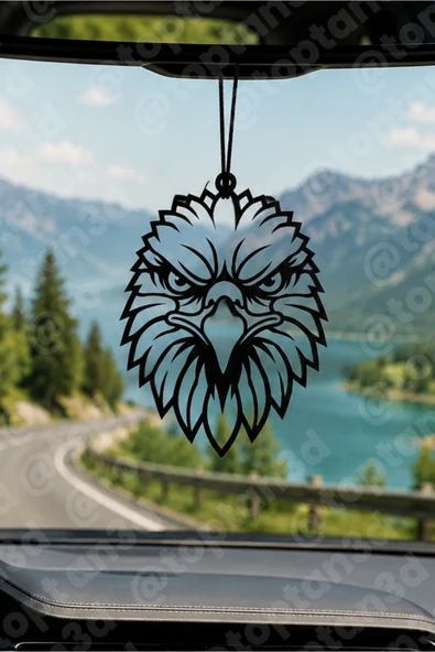 Kartal Ayna Süsü, Araba Süsü, Kartal Dikiz Aynası Süsü - Eşe, Dosta, Sevgiliye Araba Hediyesi ürün görseli 1