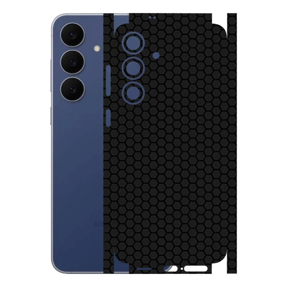 Samsung Galaxy S25 FE ile Uyumlu Bumper Serisi Premium Kaplama 360  Siyah ürün görseli 1