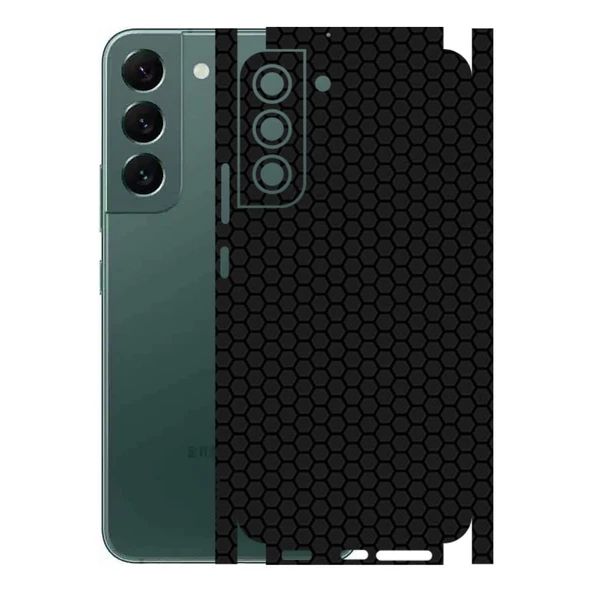 Samsung Galaxy S22 Plus ile Uyumlu Bumper Serisi Premium Kaplama 360  Siyah ürün görseli 1