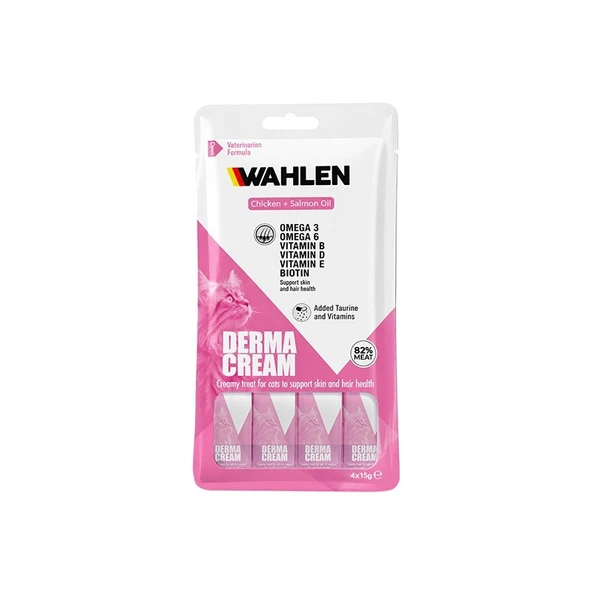 Wahlen Derma Tüy Sağlığı İçerikli Krema Kedi Ödülü 4x15 gr ürün görseli 1