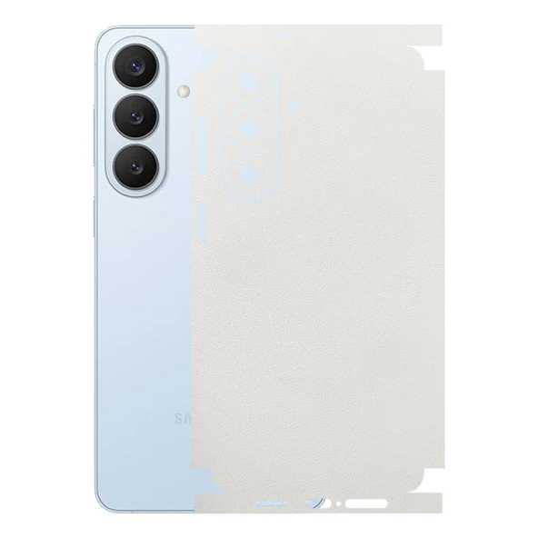 Samsung Galaxy S26 Plus ile Uyumlu Bumper Serisi Premium Kaplama 360  Beyaz ürün görseli 1