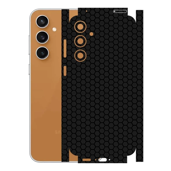 Samsung Galaxy S23FE ile Uyumlu Bumper Serisi Premium Kaplama 360  Siyah ürün görseli 1