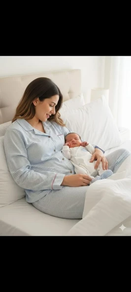 BASKILI ANNE BEBEK LOHUSA SET 3 Ay Kız ürün görseli 1